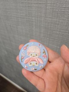 サンリオキャラクターズ 刺繍 缶バッジのサムネイル