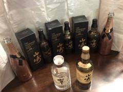 山崎 18年 空瓶　箱　セット　シリアルナンバー付き 山崎18年 空瓶箱付き2本set - ウイスキー