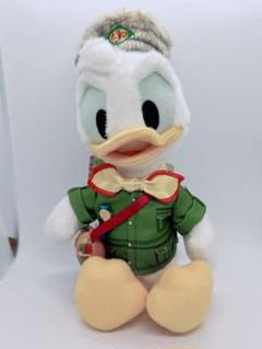 ディズニーリゾート キャンプ・ウッドチャックぬいぐるみバッジストラップ 東京ディズニー キャンプ・ウッドチャック ドナルド ぬいぐるみ
