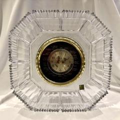 HOYA ホヤ　特大クリスタル　置き時計　クリスタルガラス　重さ6.7キロ HOYA ホヤ 特大クリスタル 置き時計 クリスタルガラス 重さ6.7