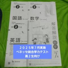 2025年 ベネッセ総合学力テスト 高1 7月 - メルカリ