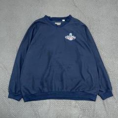 FANATICS] MLB 裏メッシュVネックナイロンプルオーバー