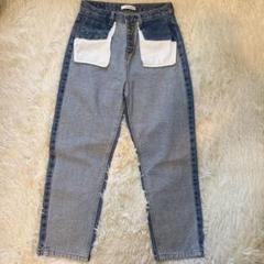 Eimee Law エイミーロウ　ツイード＆デニム　ジップジャケット　異素材切替 EIMEE LAW エイミーロウ 84020S デニムジャケット ジレ