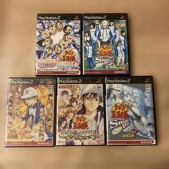 ps2 ソフト テニスの王子様　5本セット