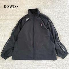 ケースイス ジャケット XL メッシュ素材 ドローコード テニス スポーティー