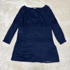 MIU MIU ブラックミニワンピース 38 Mini dress Miu Miu Black size 38 IT in Polyester - 33443454