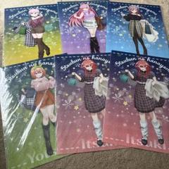 五等分の花嫁 きゃらっとくじ A3クリアポスター winter dating