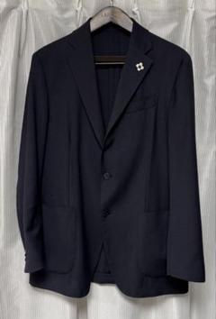 【美品✨】ラルディーニ ホップサック アンコン セットアップ スーツ 上下 LARDINI（ラルディーニ）ADVANCEアドヴァンス ウールホップ