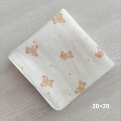 ハンドメイド　ハンカチ PeopleTree ブロックプリントハンカチ（ムーミン）29 - MOOMIN SHOP