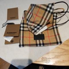 BURBERRY　マスク　巾着袋