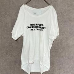 【TICCA】ティッカ（F）ロゴTシャツ＊アート系＊ストリート＊クルーネック