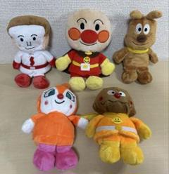 セガトイズ　SEGA TOYS アンパンマン ぬいぐるみ　5種