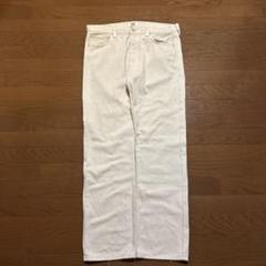 Levi's 501 オフホワイトデニム w36×L32 極太 ベージュ