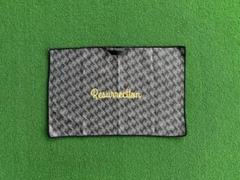 【新品未開封】【非売品】レザレクション　キャディタオル　ブラック 非売品 新品未使用】レザレクション キャディータオル（2枚）の