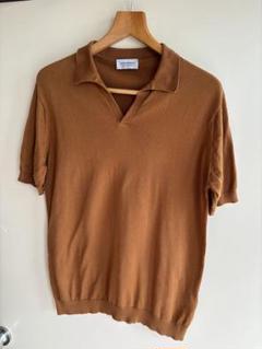 JOHN SMEDLEY シーアイランドコットン　スキッパー　ポロ　GINGER ジョンスメドレー JOHN SMEDLEY ISIS ポロシャツ ISIS メンズ