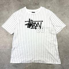STUSSY - stussy ストライプ ベースボールシャツの通販 by TK