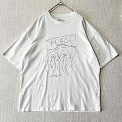 CRAFT STANDARD BOUTIQUE /イラスTシャツ ホワイト L