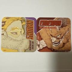 ヒロアカ原画展 アートコースター エンデヴァー　ホークス