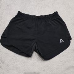 【未使用】Reebok　リーボック　ショートパンツ　S　ブラック　ランパン