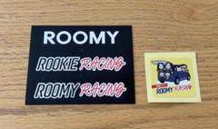 ROOMY×ROOKIE RACING ステッカー 2枚 【新品・未使用】のサムネイル