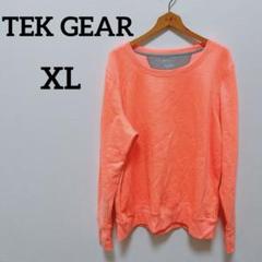 テックギアTEK GEAR ネオンオレンジ スエット 【XL】