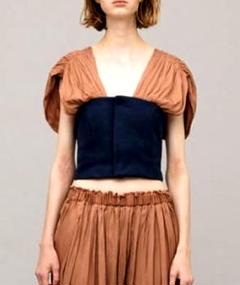 【新品未使用】フミエタナカstep bustier ビスチェ　ニットトップス 2025年最新】fumie tanaka ビスチェの人気アイテム - メルカリ