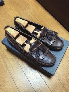 オールデン Alden黒 レザー モカシンシューズ Alden(オールデン) Tassel Moccasin - Black - COLDBECK ONLINE