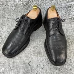 バリー ウイングチップ ブラック イタリア製