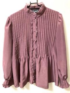 希少 美品　バラ色の暮し 薔薇柄ブラウス シルク　カシミヤ L ヴィンテージ 2025年最新】バラ色の暮し ブラウスの人気アイテム - メルカリ