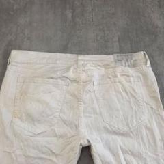 B334 【W42】TRUE RELIGION ROCCO ホワイトデニムパンツ