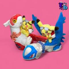 ポケモンセンター【ラティアスラティオスに乗って旅をするピカチュウ】No.A777 ポケモンセンター【ラティアスラティオスに乗って旅をする