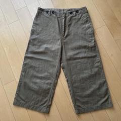 【美品】マーガレットハウエル ワイドパンツ ワイドクロップドパンツ ガウチョ MARGARET HOWELL（パンツ）のフリマアイテム一覧