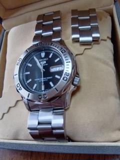 し*ま様 SEIKO 5 SPORTS 自動巻き100mダイバー 裏スケ【稼働極 し*ま様 SEIKO 5 SPORTS 自動巻き100mダイバー 裏スケ【稼働極