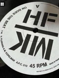 藤原ヒロシ　12インチ　レコード　レア盤 藤原ヒロシ MAJOR FORCE アナログ盤12