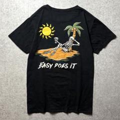 Bowery Supply Co. 半袖Tシャツ　両面プリント　スカル　S