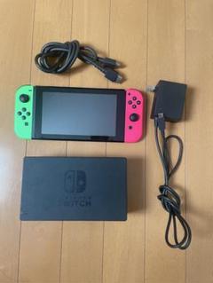 Nintendo Switch ネオンピンク/ネオングリーン