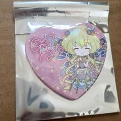 アイカツスターズ 双葉アリアハート型缶バッジ