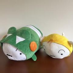 【新品】クレヨンしんちゃん シロ BIGぬいぐるみ 豪華2点セット
