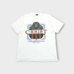 ©1995 USA製 CHRIST 協会　シングルステッチ　Tシャツ　サイズL
