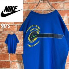 【激レア 90s】ナイキ《NIKE》バックロゴ スウッシュ Tシャツ