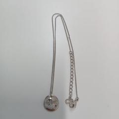 Dior シルバー ロゴネックレス