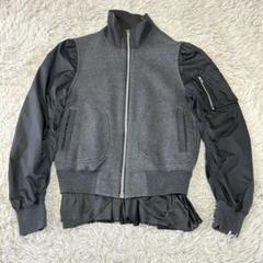 サカイラック　sacai　ma-1　異素材ドッキング　フライトジャケット　2