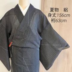 夏着物 正絹 絽“気品溢れる薫りと涼味に酔いしれてダンス、ダンス☆”小紋 U-8 夏着物 正絹 絽“気品溢れる薫りと涼味に酔いしれてダンス