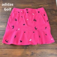 ★adidas★テーラーメイドゴルフ★M★フリル付きピンクスカート★可愛いく素敵