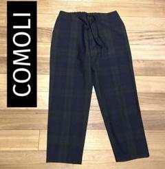 COMOLI BEAMS 18AWウールサージテーパードパンツ 3 コモリ COMOLI BEAMS 18AWウールサージテーパードパンツ 3 コモリ