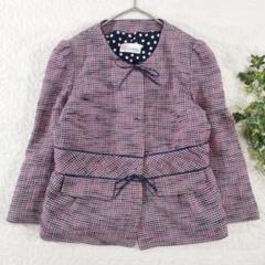 未使用RED VALENTINO ノーカラージャケット ピンク 2025年最新】レッドヴァレンティノ ノーカラージャケットの人気