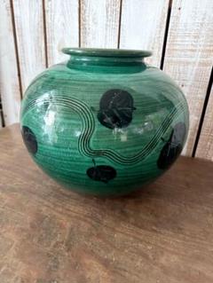古美術◾️蔵の入口付近にあった特大50cmサイズの壺、壷、花瓶、甕、花道具、茶道具 Amazon.co.jp: 古美術蔵の入口付近にあった特大50cmサイズの壺壷