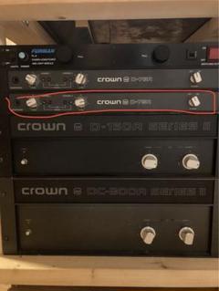 AMCRON（CROWN）パワーアンプ XLS202（D）中古　　動作保証 AMCRON（CROWN）パワーアンプ XLS202（D）中古 動作保証 - メルカリ