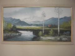 風景画 油彩
