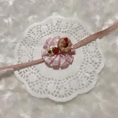 ぬい服 ホイップヘッドドレス ピンク ドーナツ いちご